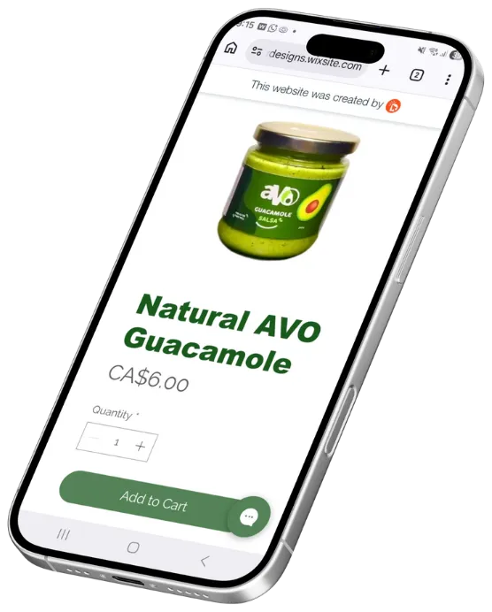 AVO Guacamole, On the phone